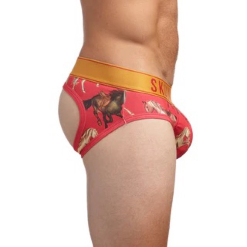 Peek-a-boo briefs